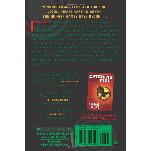 The Hunger Games by Suzanne Collins (The Hunger Games Series,  Book #1) Wonder Haat