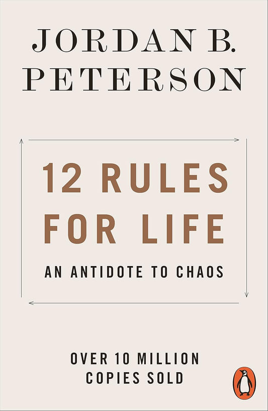 12 Rules for Life: An Antidote to Chaos Book by Jordan B. Peterson Wonder Haat